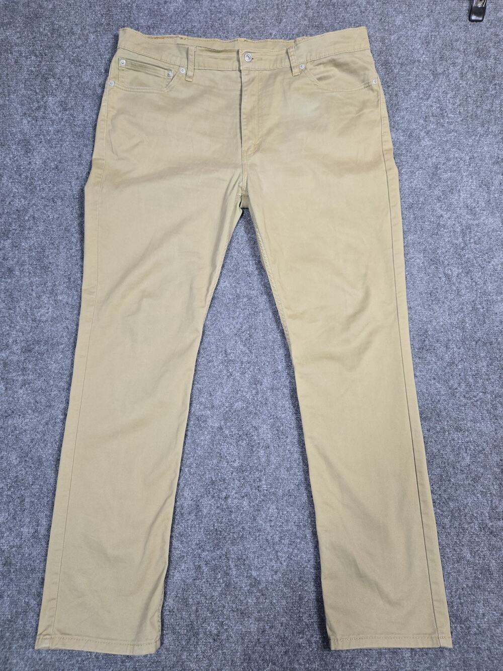 Levi's 511 Men's W39 L31 Slim Fit Stretch Khaki Tan Chino Jeans Pants